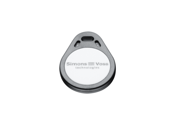 SimonsVoss SmartTag MIFARE DESFire EV2, 8k Speicher, schwarz/weiß mit SV-Logo, Inhalt 100 Stück