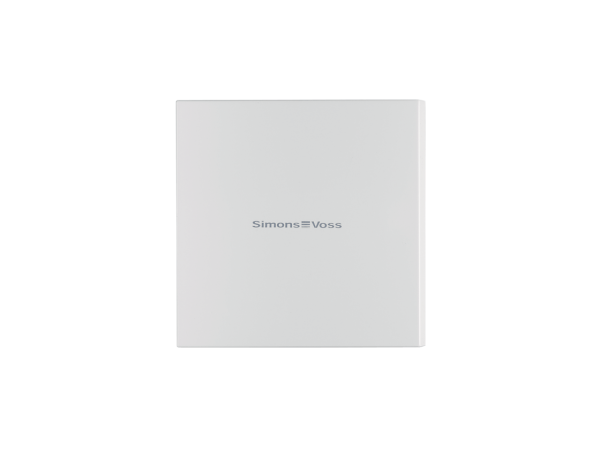 SimonsVoss Digitales Smartrelais 3063 in weißem Gehäuse Design mit Zutrittskontrolle